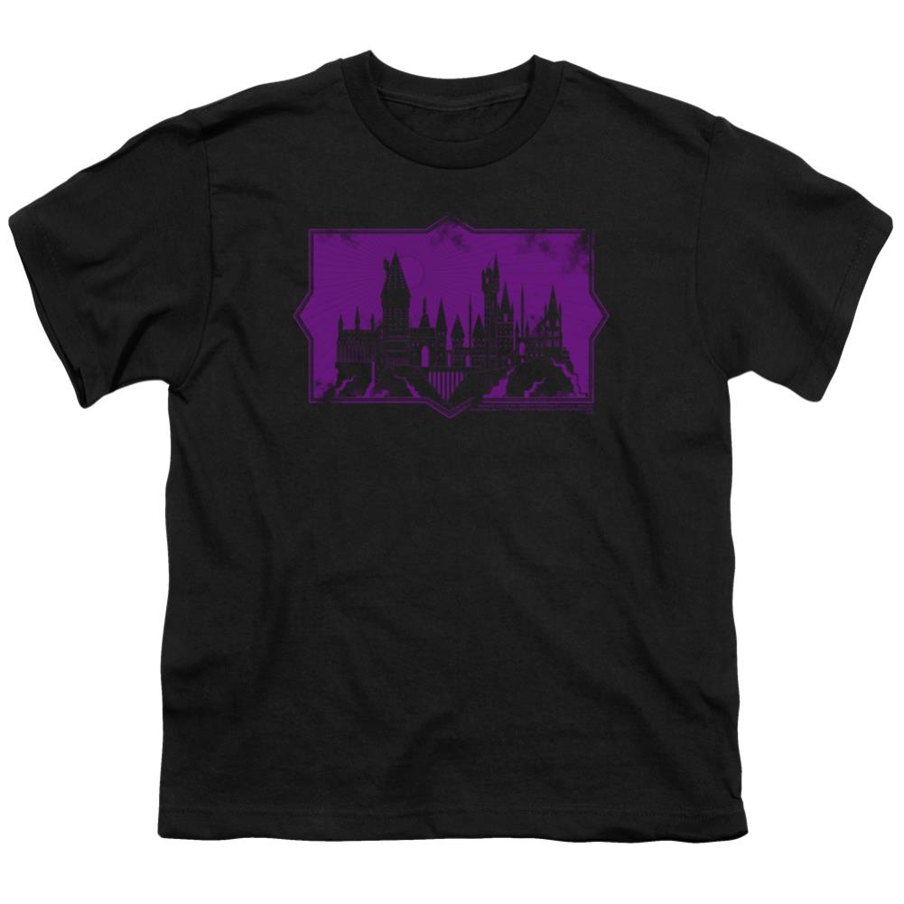 Fantastic Beasts: The Crimes of Grindelwald Hogwarts Silhouette Youth 18/1 100% Cotton Short-Sleeve T-Shirt