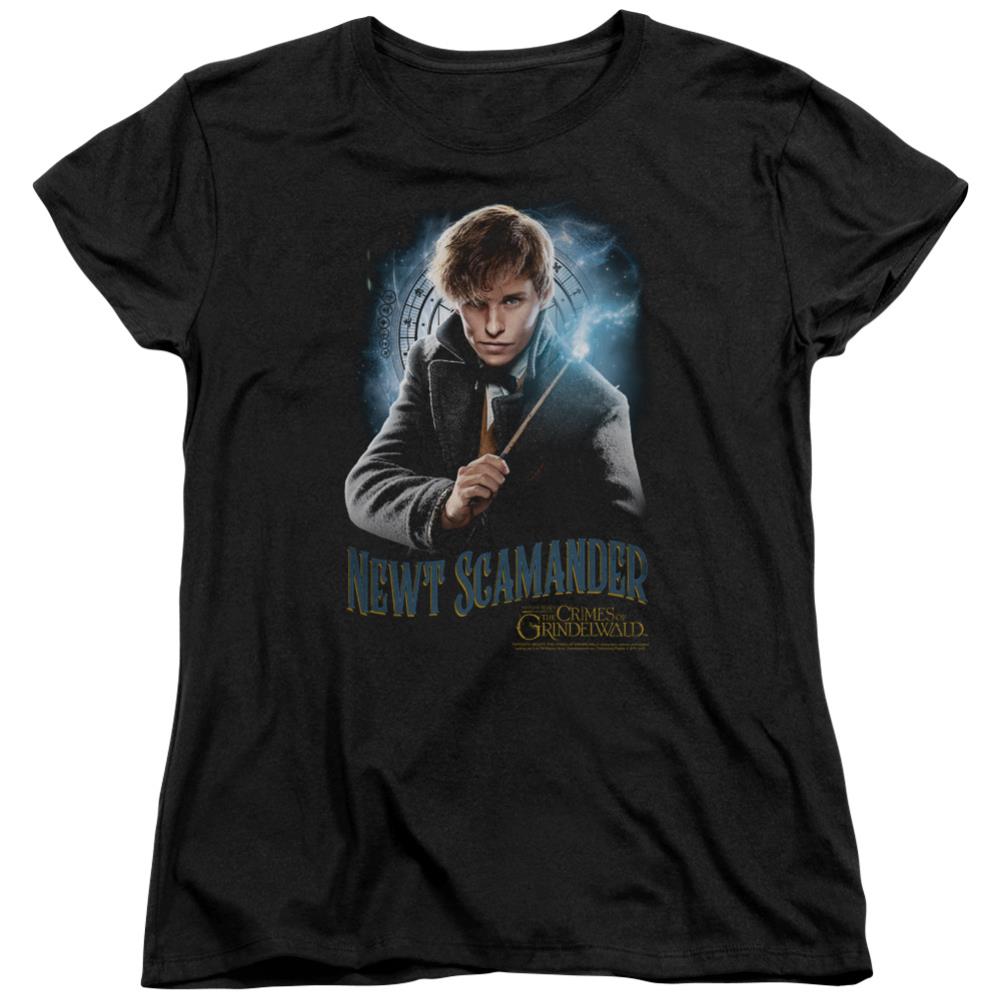 Fantastic Beasts: The Crimes of Grindelwald Scamander Monogram Women's 18/1 Cotton Short-Sleeve T-Shirt