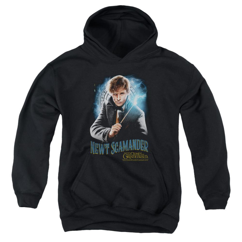 Fantastic Beasts: The Crimes of Grindelwald Scamander Monogram Youth Cotton Poly Pull-Over Hoodie