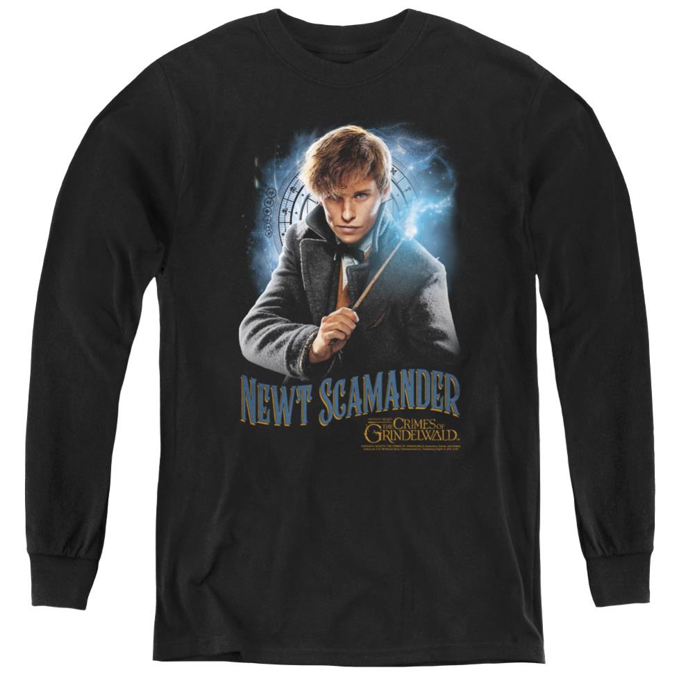 Fantastic Beasts: The Crimes of Grindelwald Scamander Monogram Youth Long-Sleeve T-Shirt