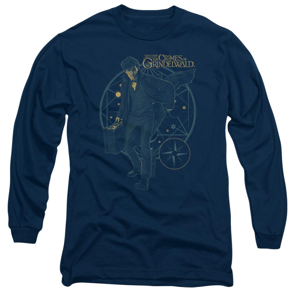 Fantastic Beasts: The Crimes of Grindelwald Suitcase Men's 18/1 Cotton Long-Sleeve T-Shirt