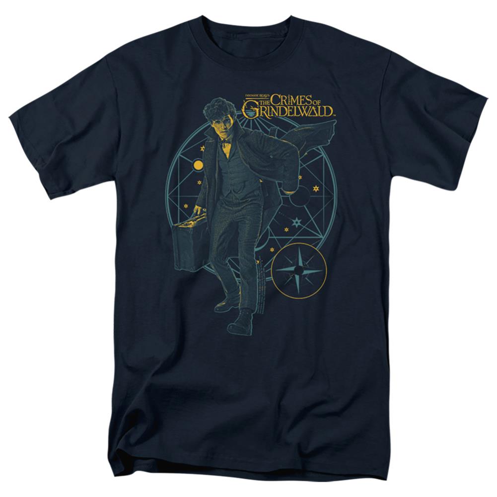 Fantastic Beasts: The Crimes of Grindelwald Suitcase Men's 18/1 Cotton Short-Sleeve T-Shirt