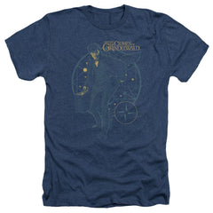 Fantastic Beasts: The Crimes of Grindelwald Suitcase Men's 30/1 Heather 60 40 Poly Short-Sleeve T-Shirt