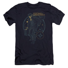 Fantastic Beasts: The Crimes of Grindelwald Suitcase Men's Ultra-Soft 30/1 Cotton Slim Short-Sleeve T-Shirt