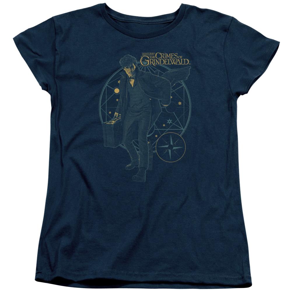 Fantastic Beasts: The Crimes of Grindelwald Suitcase Women's 18/1 Cotton Short-Sleeve T-Shirt