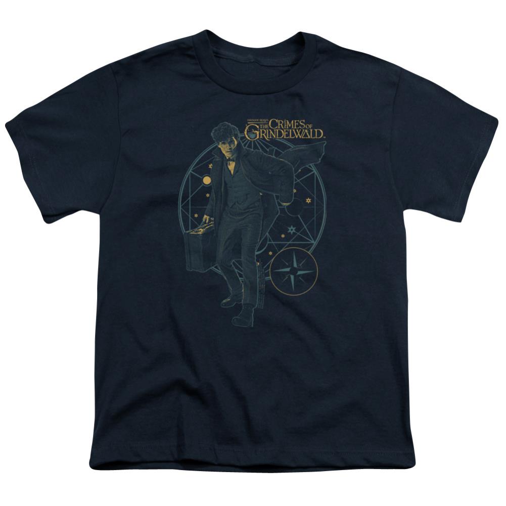 Fantastic Beasts: The Crimes of Grindelwald Suitcase Youth 18/1 100% Cotton Short-Sleeve T-Shirt