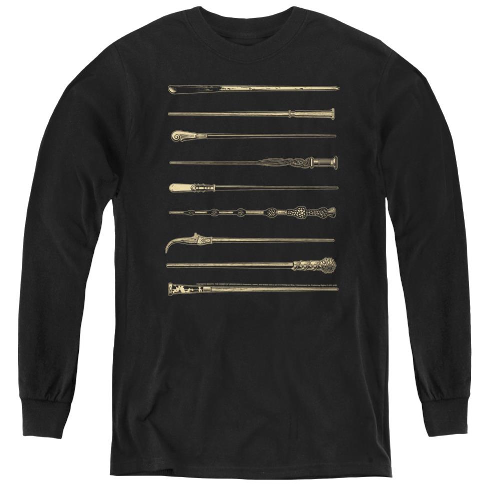 Fantastic Beasts: The Crimes of Grindelwald Wands Youth Long-Sleeve T-Shirt
