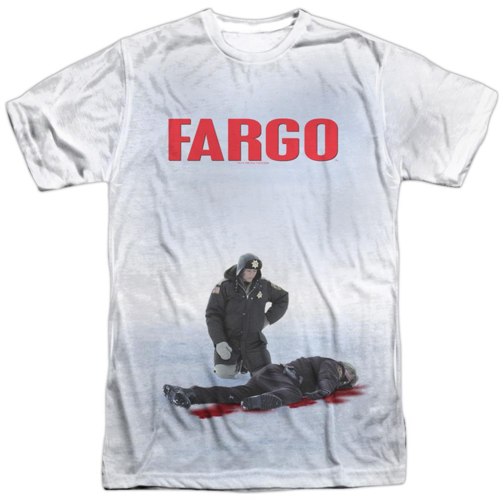 Fargo Poster Men's Regular Fit Polyester Short-Sleeve T-Shirt