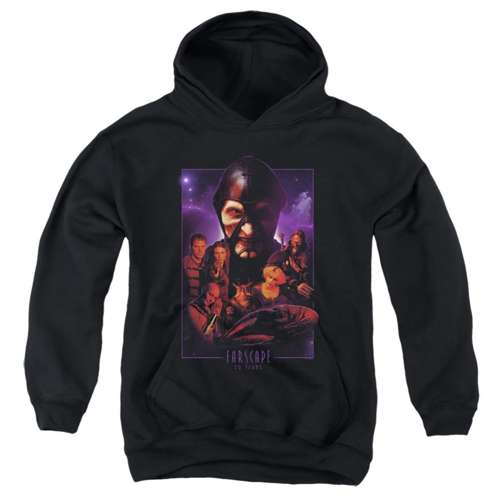 Farscape 20 Years Collage Youth Cotton Poly Pull-Over Hoodie