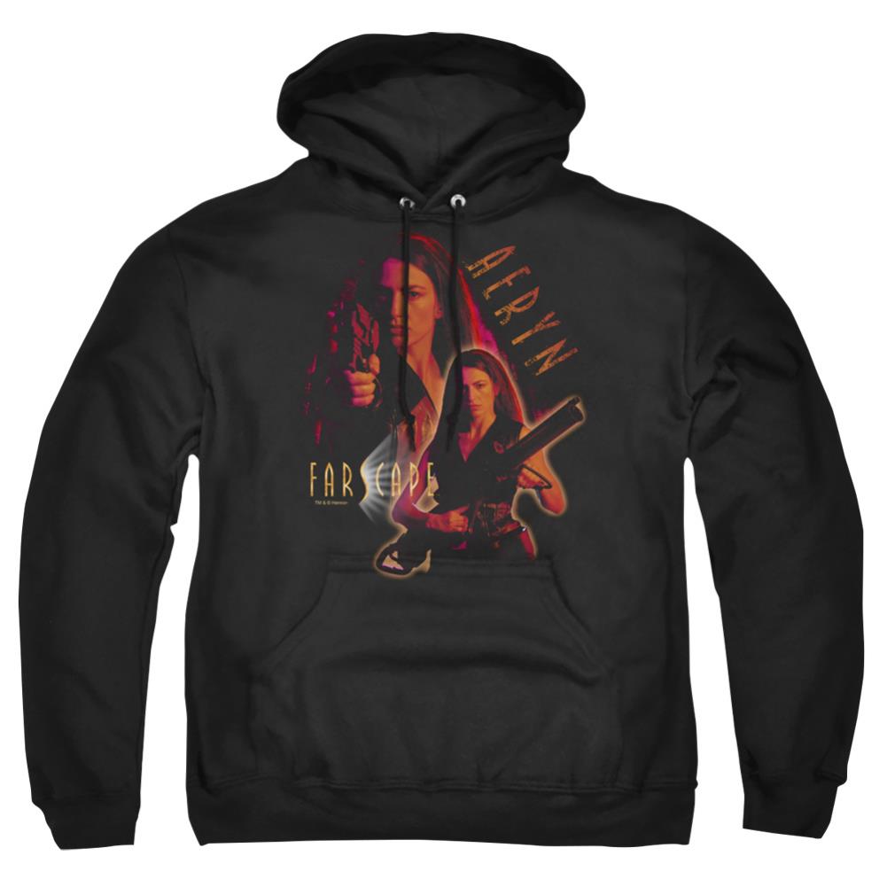 Farscape Aeryn Men's Pull-Over 75 25 Poly Hoodie