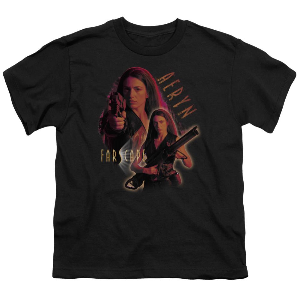 Farscape Aeryn Youth 18/1 100% Cotton Short-Sleeve T-Shirt