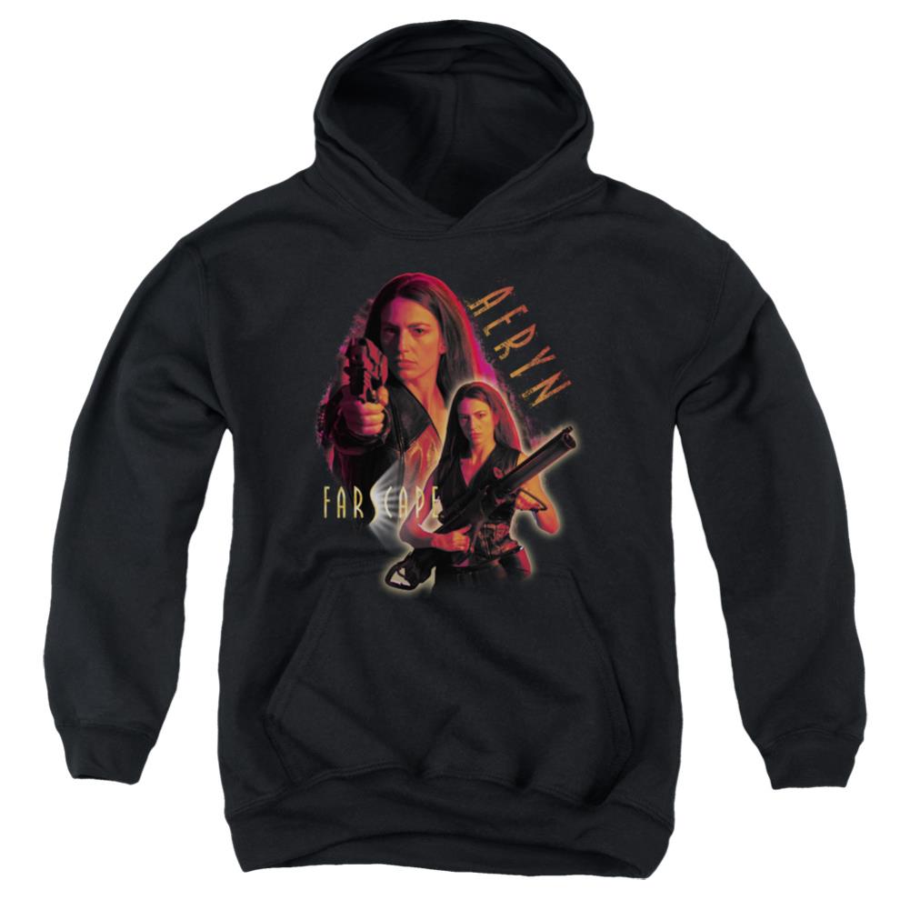 Farscape Aeryn Youth Cotton Poly Pull-Over Hoodie