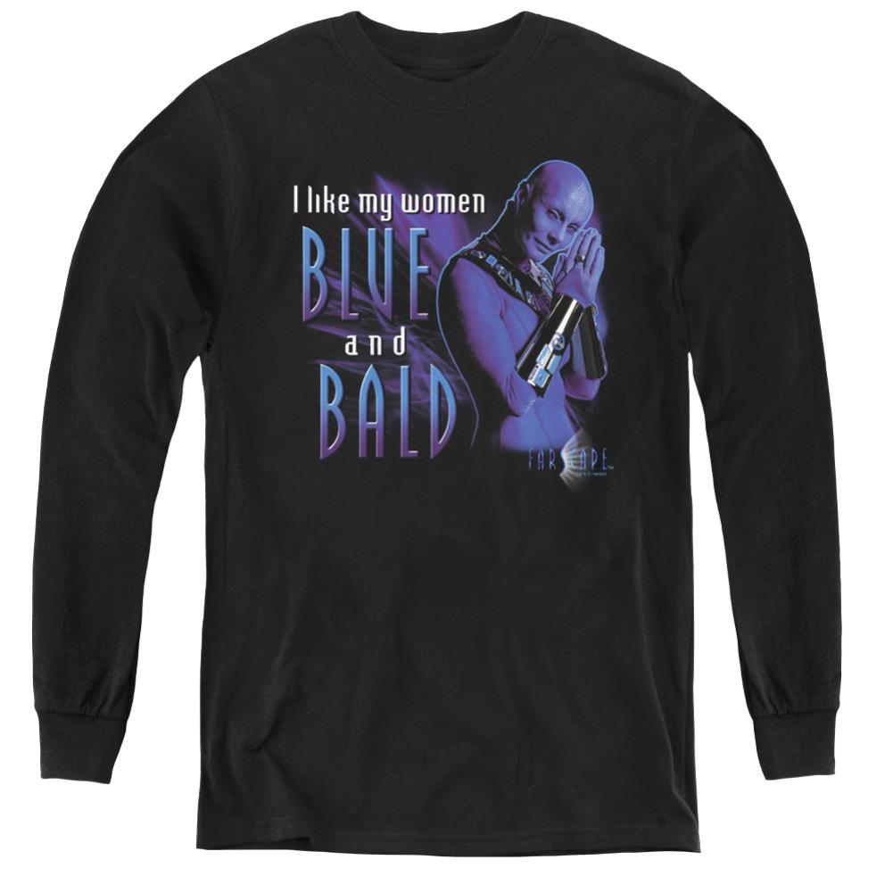 Farscape Blue And Bald Youth Long-Sleeve T-Shirt