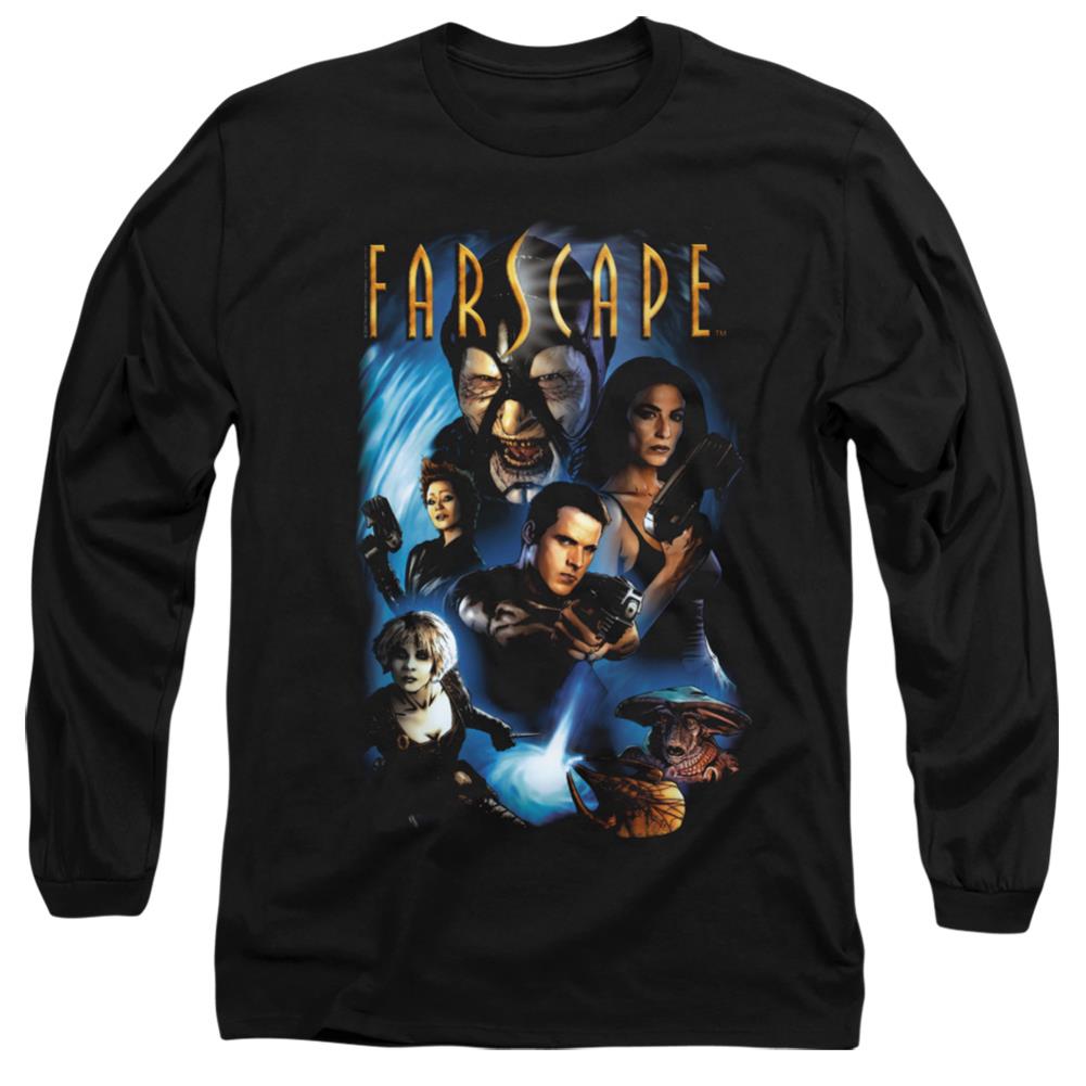 Farscape Comic Cover Men's 18/1 Cotton Long-Sleeve T-Shirt