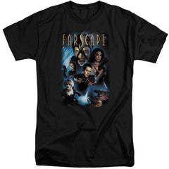 Farscape Comic Cover Men's 18/1 Tall Cotton Short-Sleeve T-Shirt