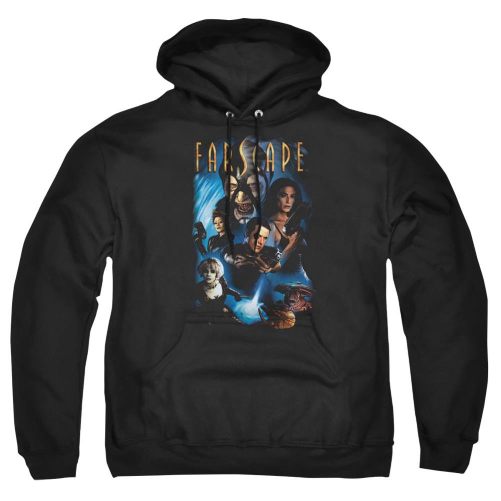 Farscape Comic Cover Men's Pull-Over 75 25 Poly Hoodie