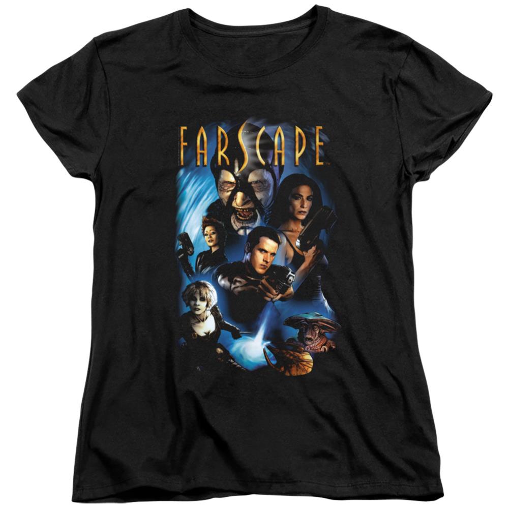 Farscape Comic Cover Women's 18/1 Cotton Short-Sleeve T-Shirt