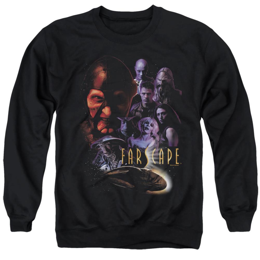 Farscape Criminally Epic Men's Crewneck 50 50 Poly Long-Sleeve T-Shirt