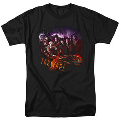 Farscape Graphic Collage Men's 18/1 Cotton Short-Sleeve T-Shirt