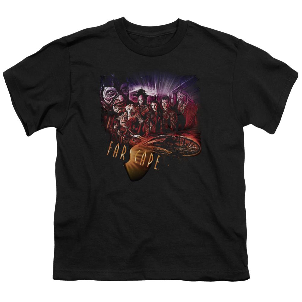Farscape Graphic Collage Youth 18/1 100% Cotton Short-Sleeve T-Shirt