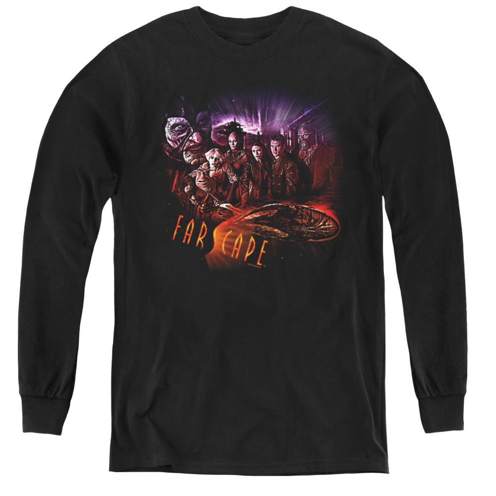 Farscape Graphic Collage Youth Long-Sleeve T-Shirt