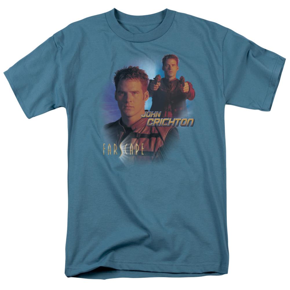 Farscape John Crichton Men's 18/1 Cotton Short-Sleeve T-Shirt