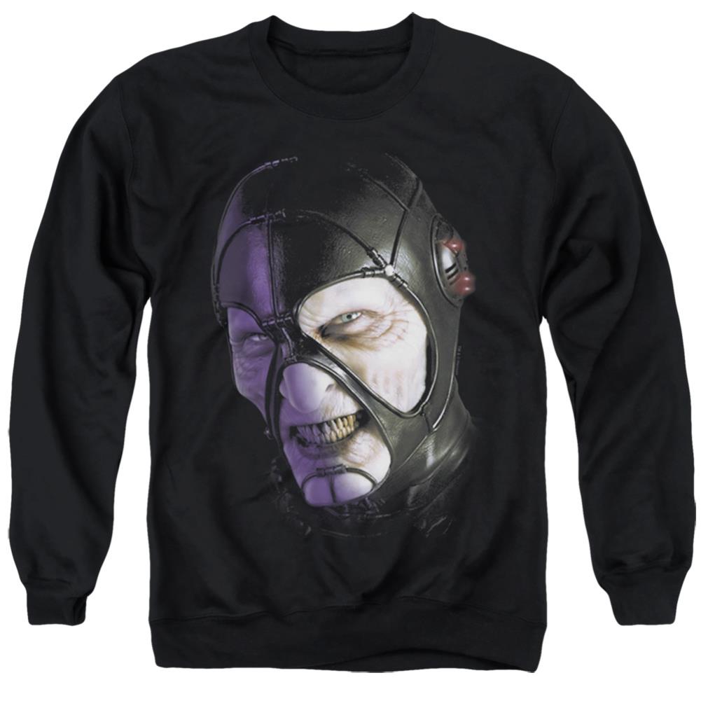 Farscape Keep Smiling Men's Crewneck 50 50 Poly Long-Sleeve T-Shirt