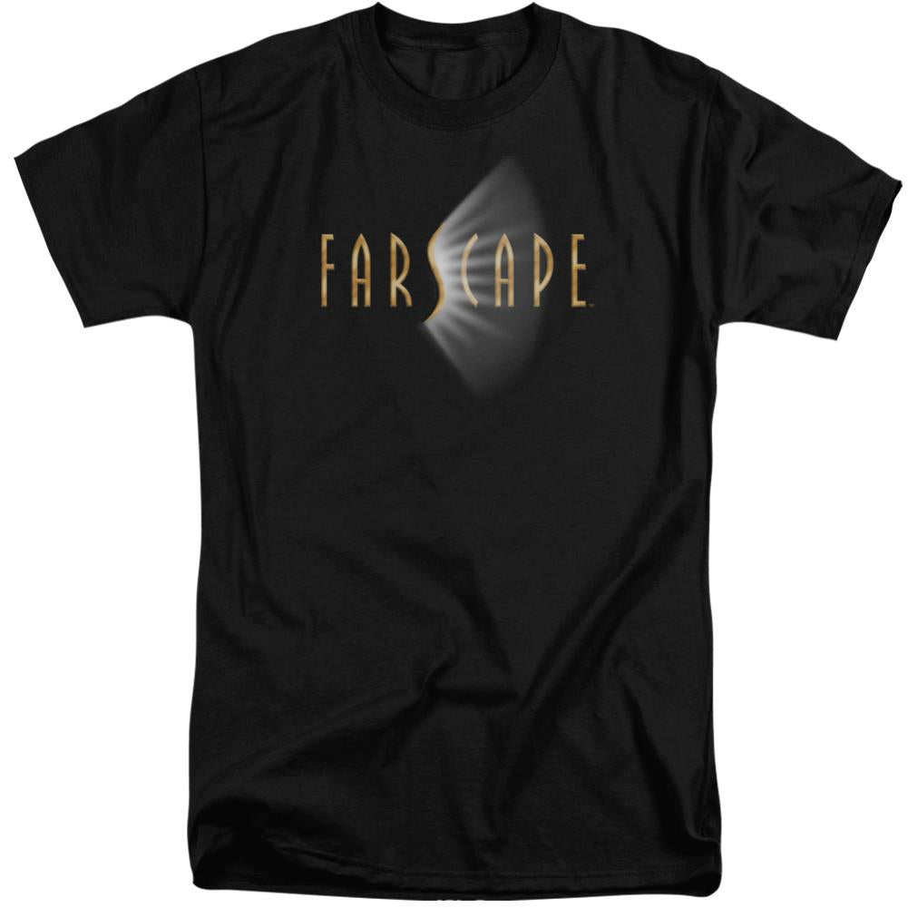 Farscape Logo Men's 18/1 Tall Cotton Short-Sleeve T-Shirt