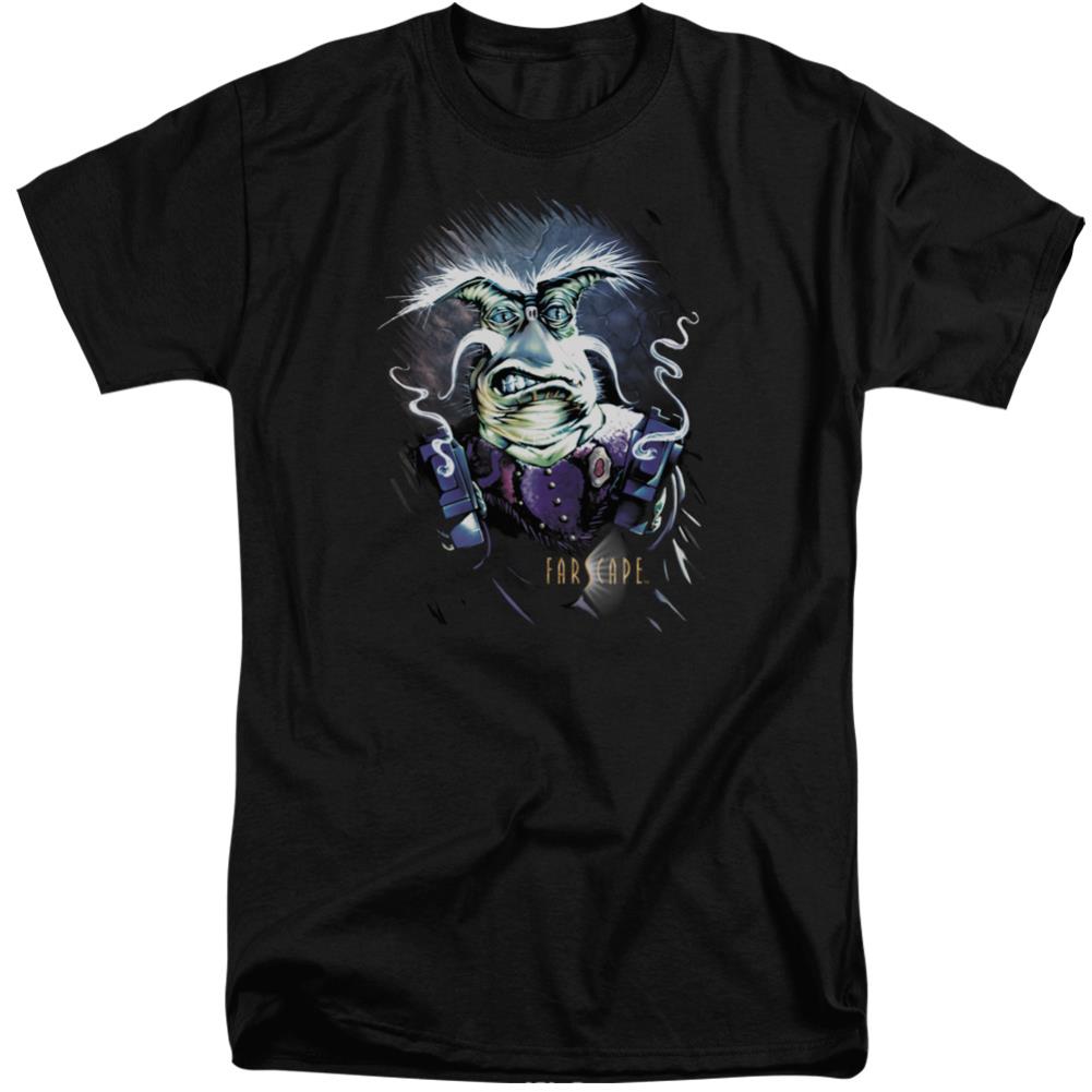 Farscape Rygel Smoking Guns Men's 18/1 Tall Cotton Short-Sleeve T-Shirt