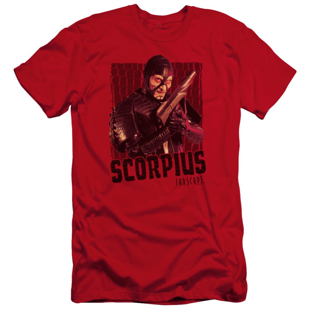 Farscape Scorpius Men's Ultra-Soft 30/1 Cotton Slim Short-Sleeve T-Shirt