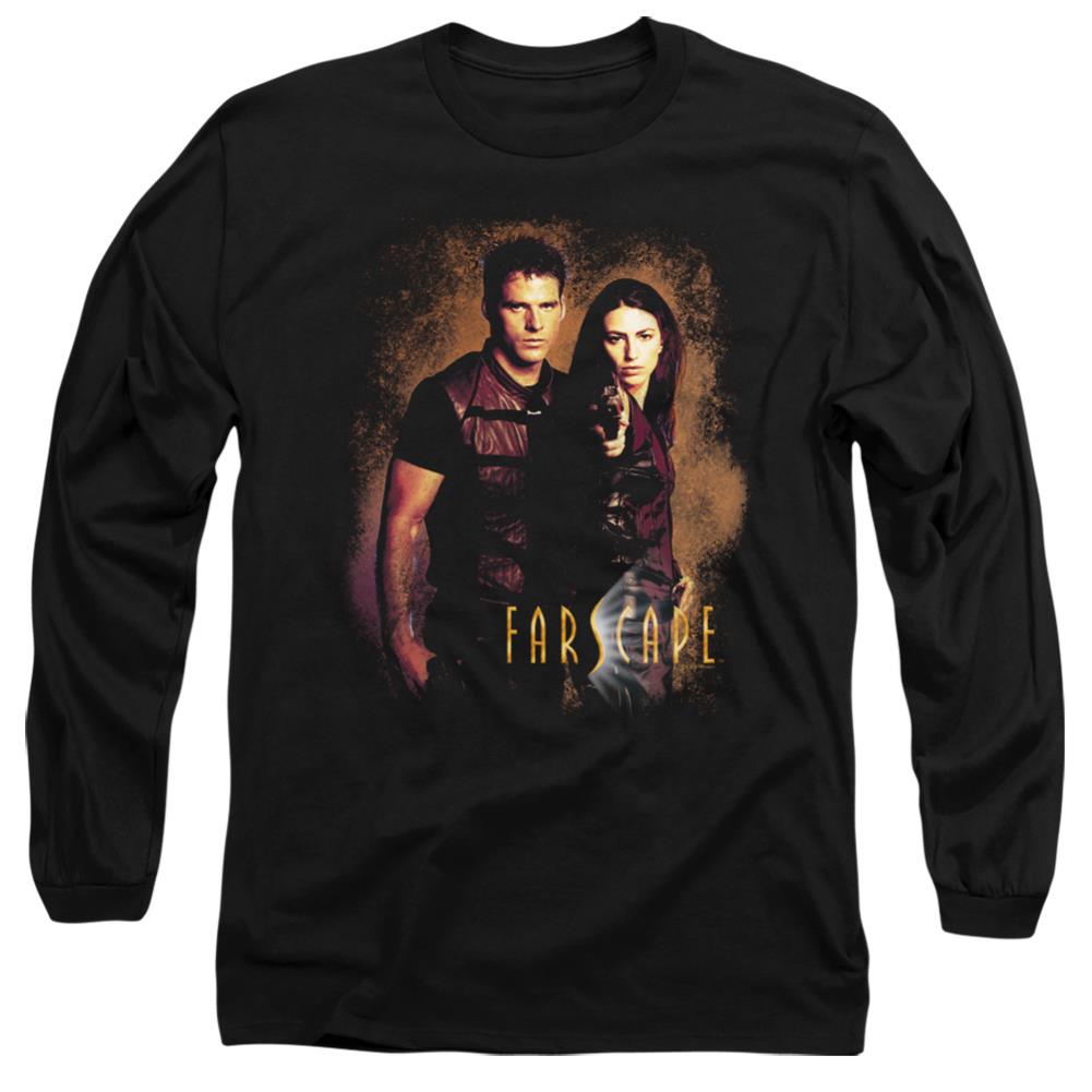 Farscape Wanted Men's 18/1 Cotton Long-Sleeve T-Shirt
