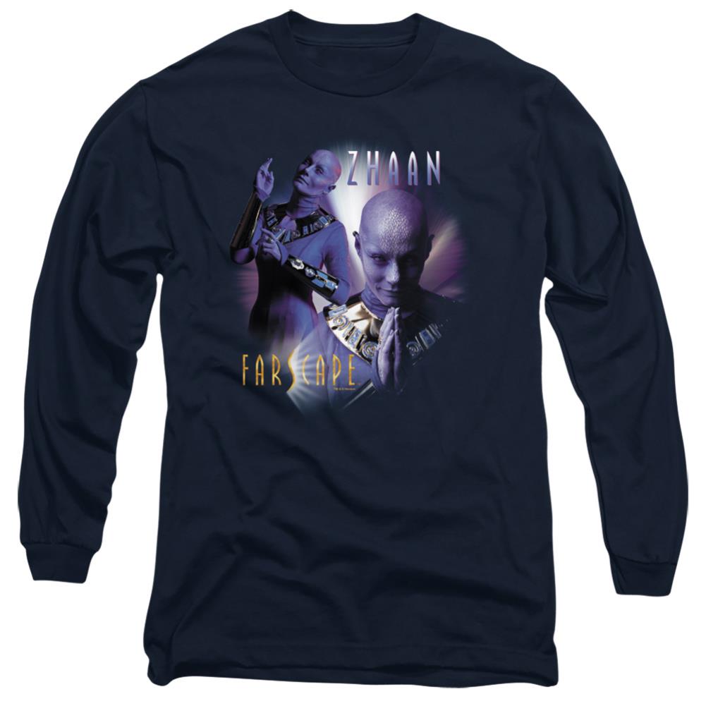 Farscape Zhaan Men's 18/1 Cotton Long-Sleeve T-Shirt