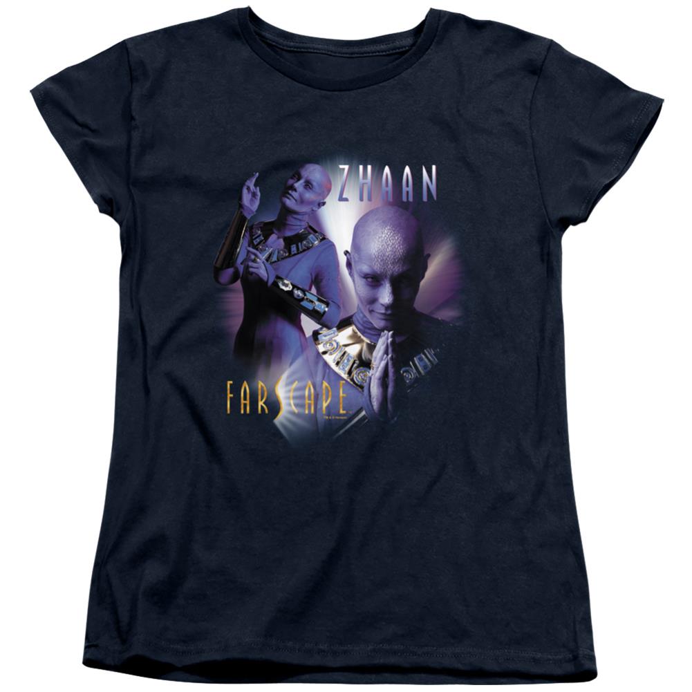Farscape Zhaan Women's 18/1 Cotton Short-Sleeve T-Shirt