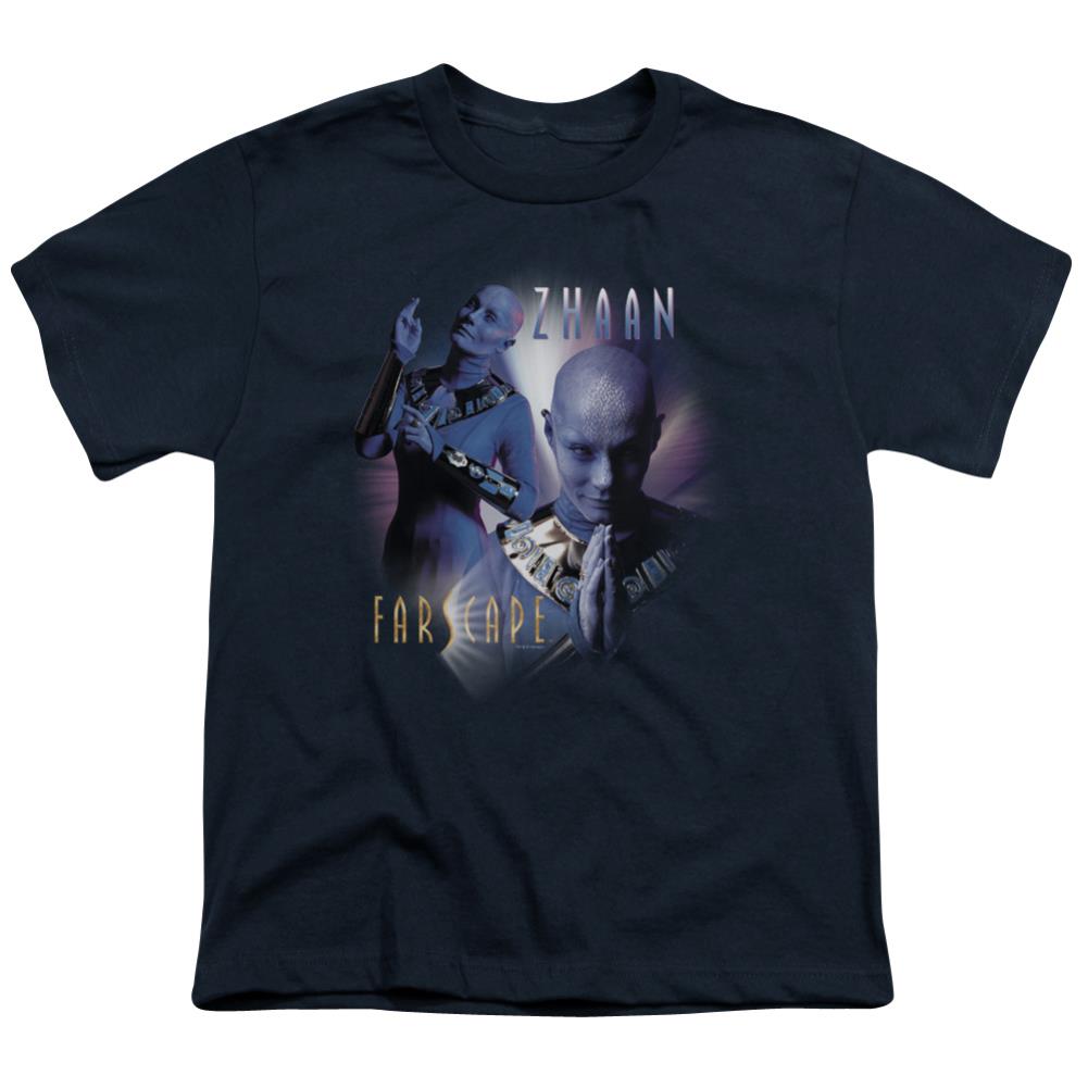 Farscape Zhaan Youth 18/1 100% Cotton Short-Sleeve T-Shirt