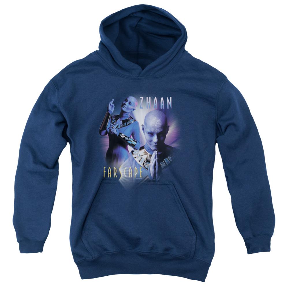 Farscape Zhaan Youth Cotton Poly Pull-Over Hoodie