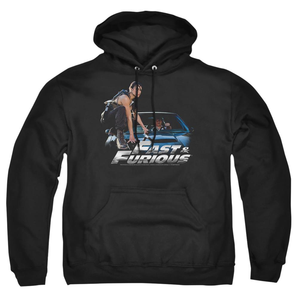Fast And The Furious Car Ride Men's Pull-Over 75 25 Poly Hoodie