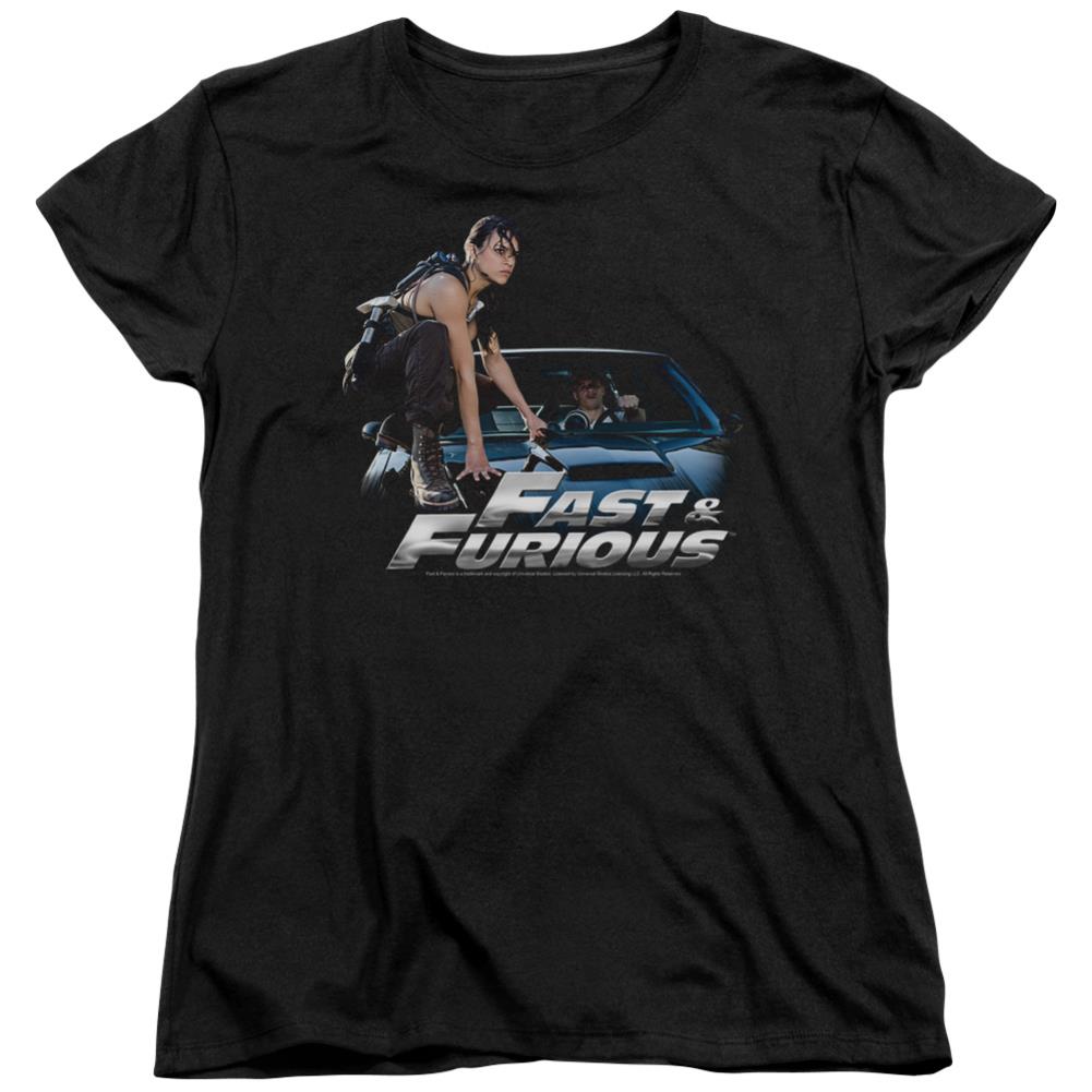 Fast And The Furious Car Ride Women's 18/1 Cotton Short-Sleeve T-Shirt