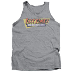 Fast Times At Ridgemont High Distressed Logo Men's 18/1 Cotton Tank Top