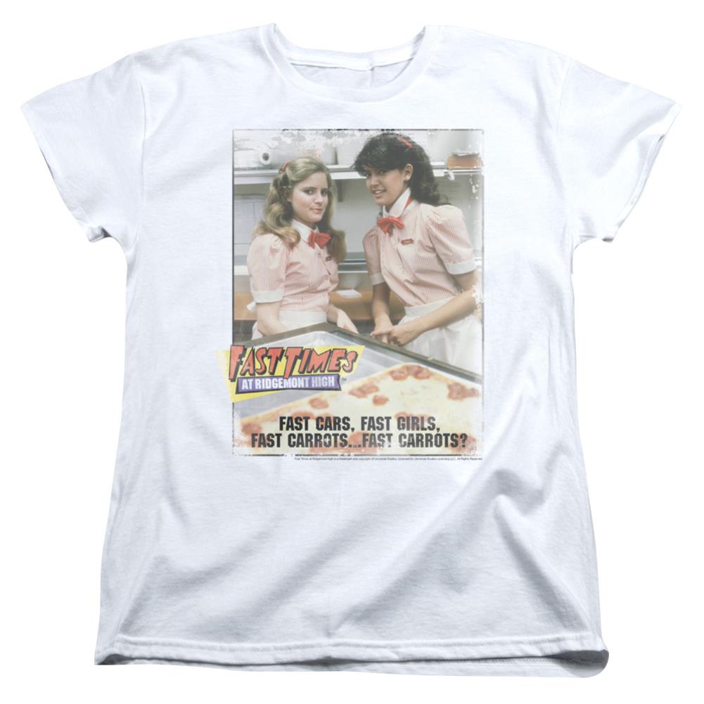 Fast Times At Ridgemont High Fast Carrots Women's 18/1 Cotton Short-Sleeve T-Shirt