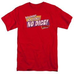 Fast Times At Ridgemont High No Dice Men's 18/1 Cotton Short-Sleeve T-Shirt