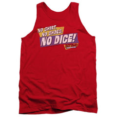 Fast Times At Ridgemont High No Dice Men's 18/1 Cotton Tank Top