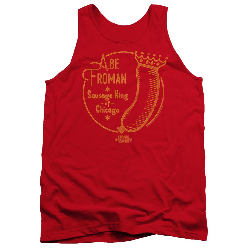 Ferris Bueller's Day Off Abe Froman Men's 18/1 Cotton Tank Top