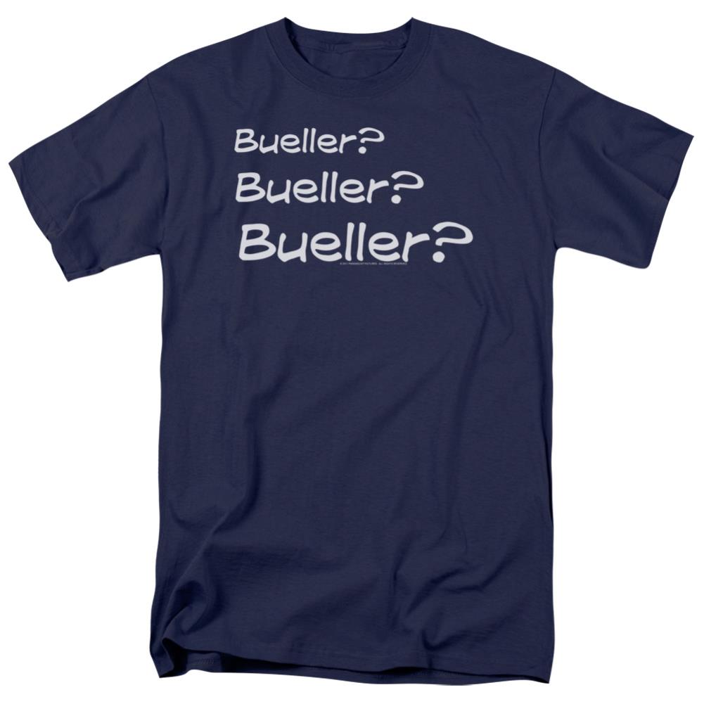 Ferris Bueller's Day Off Bueller? Men's 18/1 Cotton Short-Sleeve T-Shirt