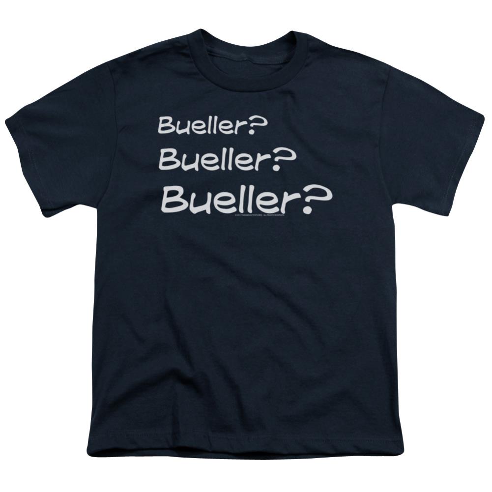 Ferris Bueller's Day Off Bueller? Youth 18/1 100% Cotton Short-Sleeve T-Shirt