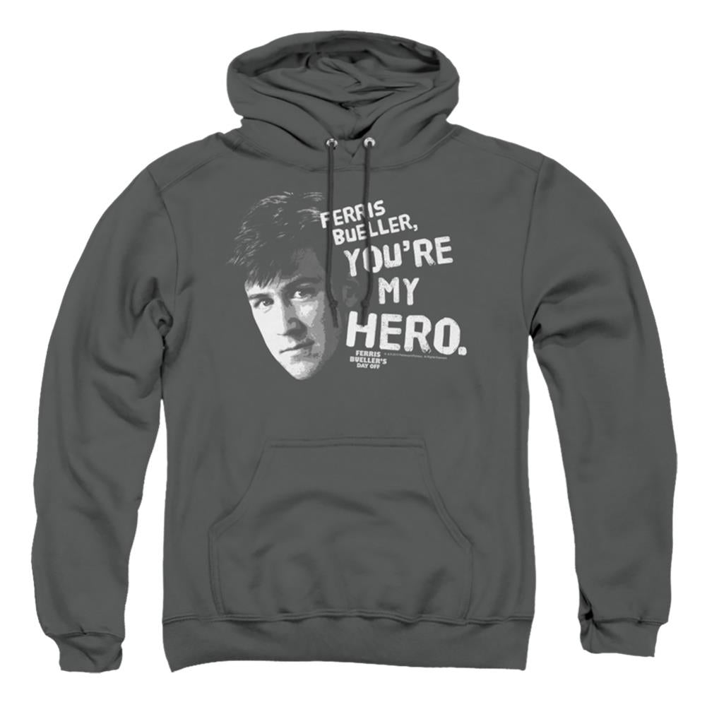 Ferris Bueller's Day Off My Hero Men's Pull-Over 75 25 Poly Hoodie