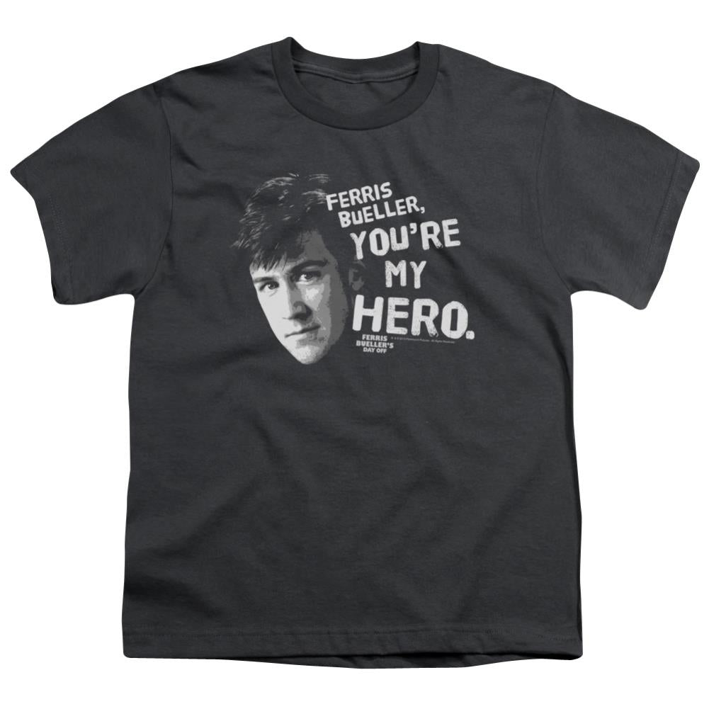 Ferris Bueller's Day Off My Hero Youth 18/1 100% Cotton Short-Sleeve T-Shirt