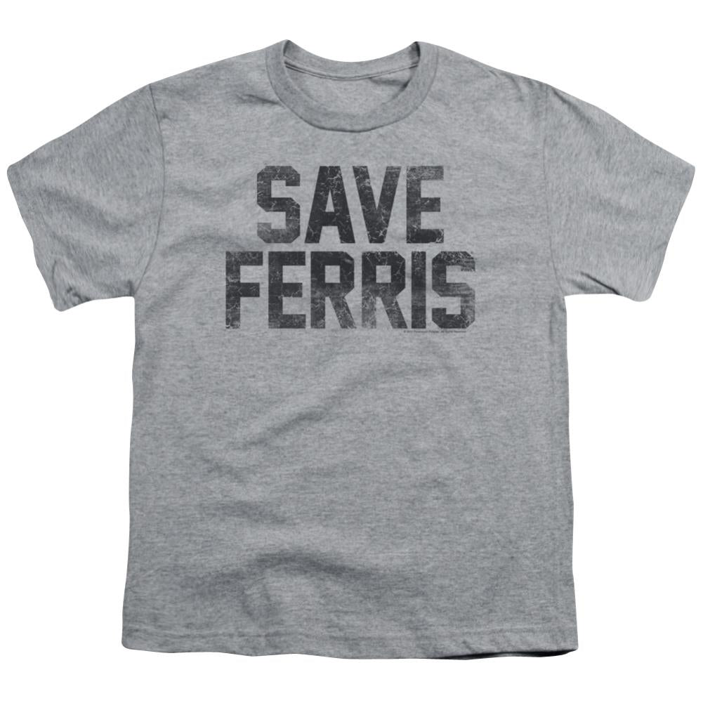 Ferris Bueller's Day Off Save Ferris Youth 18/1 100% Cotton Short-Sleeve T-Shirt