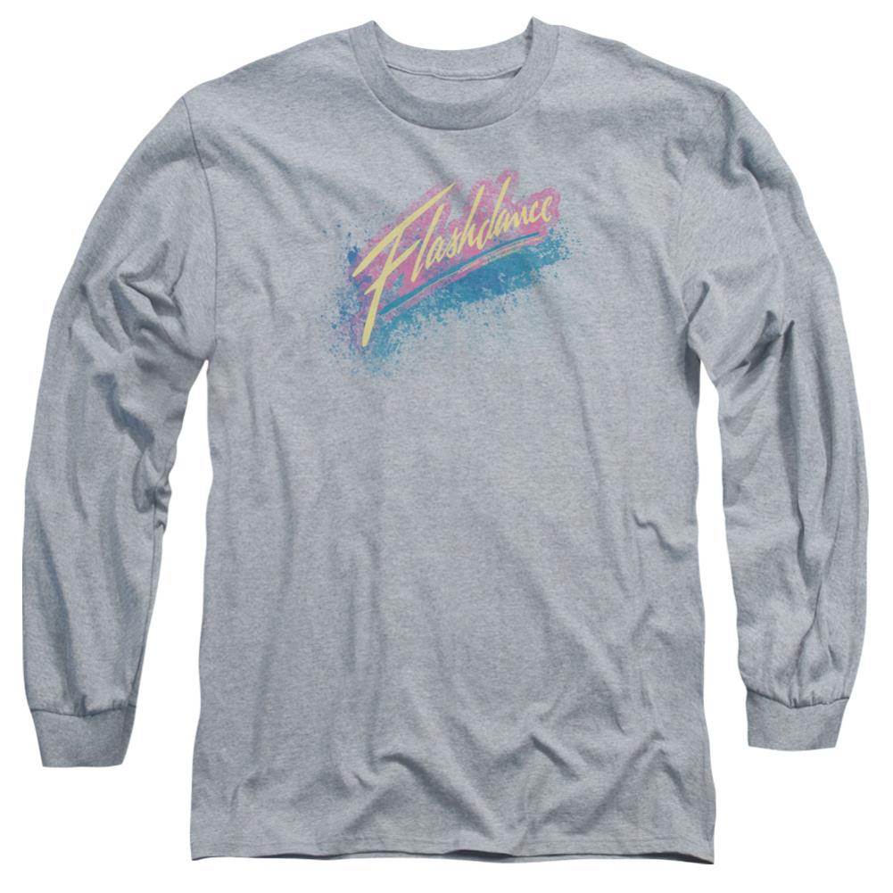 Flashdance Spray Logo Men's 18/1 Cotton Long-Sleeve T-Shirt