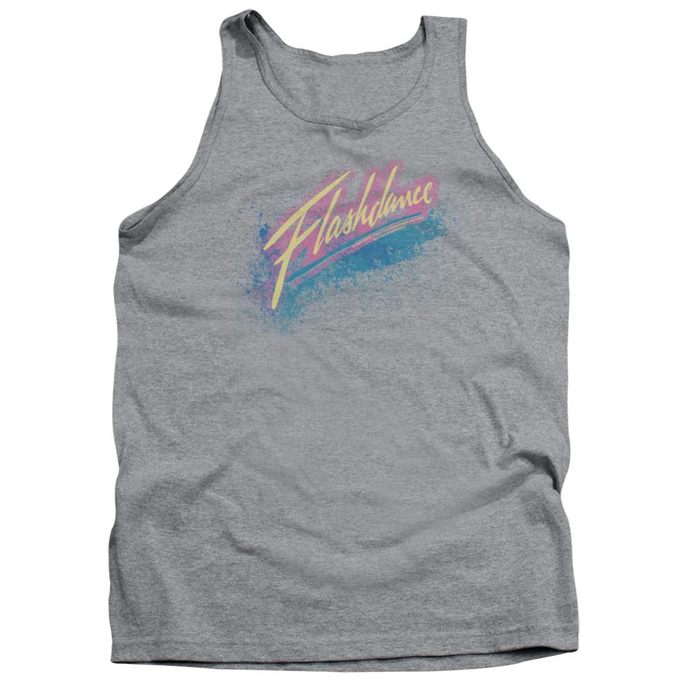 Flashdance Spray Logo Men's 18/1 Cotton Tank Top