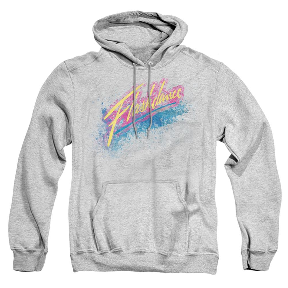 Flashdance Spray Logo Men's Pull-Over 75 25 Poly Hoodie